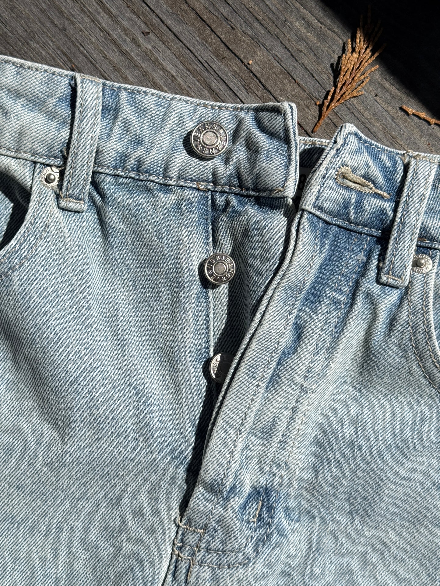 Denim Mini Skirt