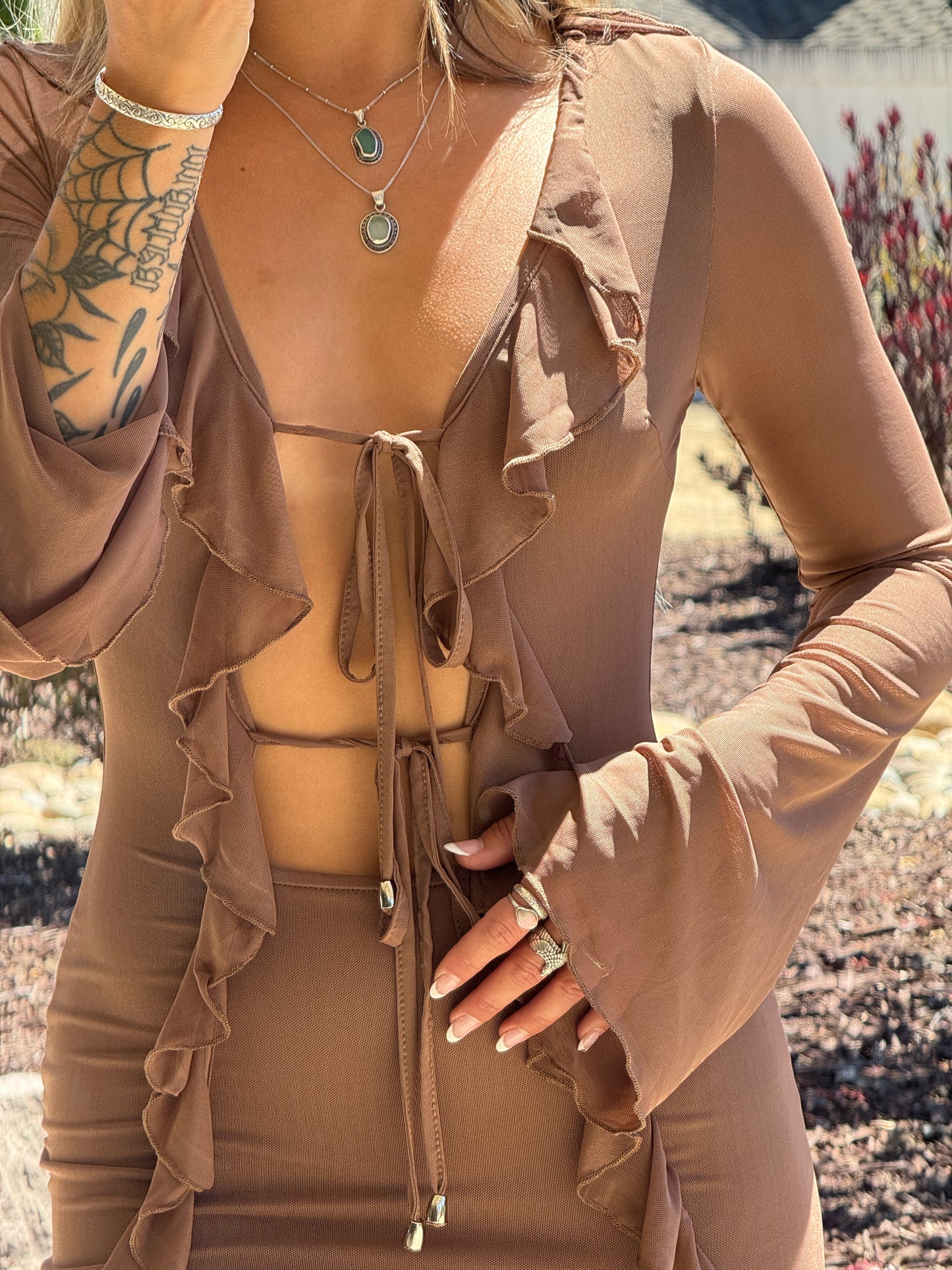 Dixie Ruffle Dress