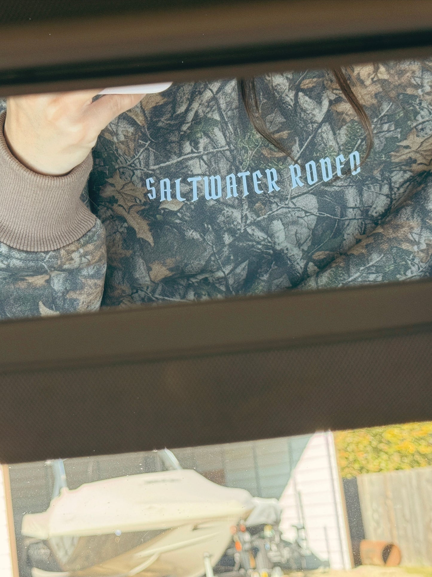 WOODLAND CAMO SWEATSHIRT