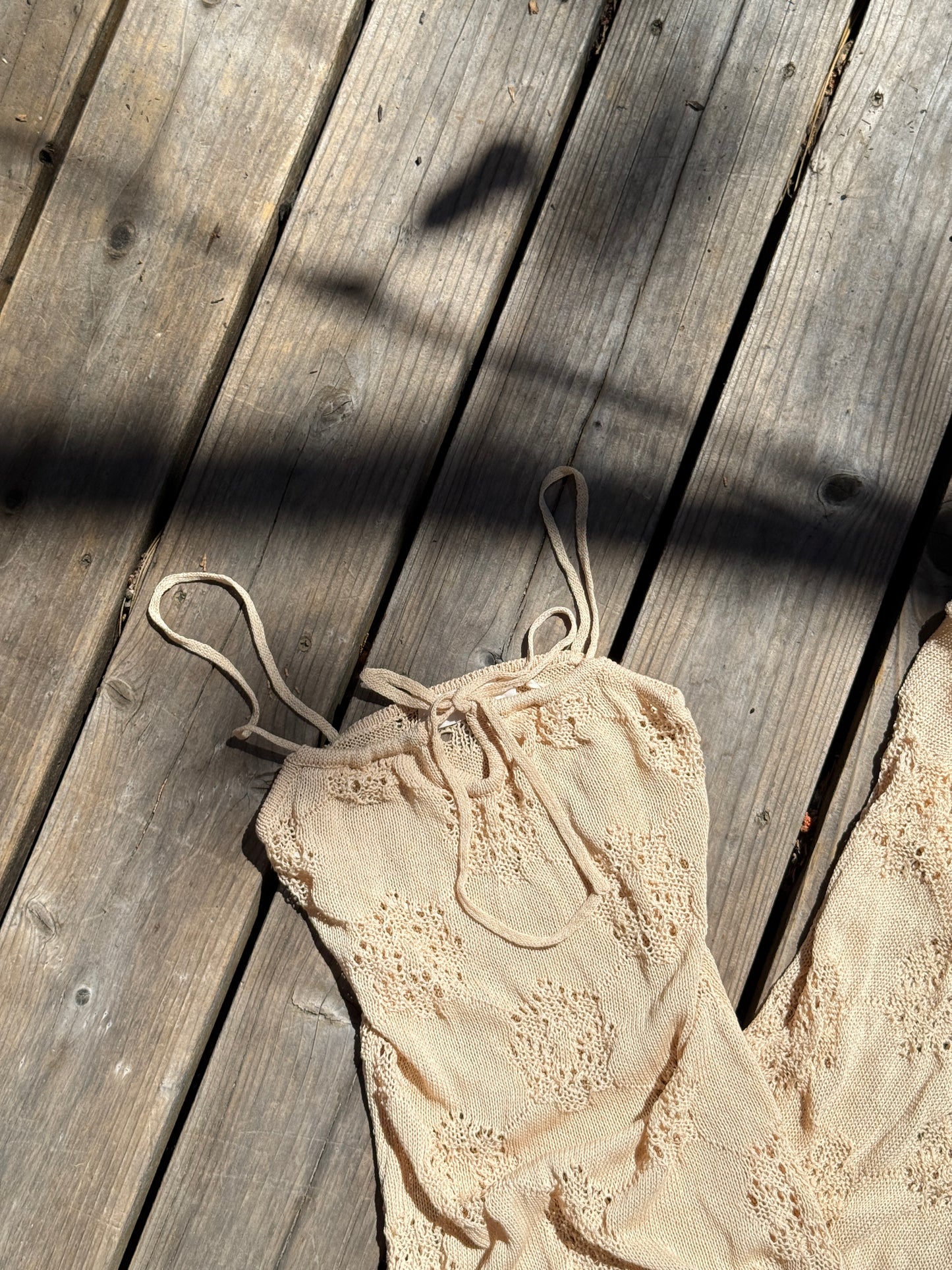 Summer Knit Maxi Dress