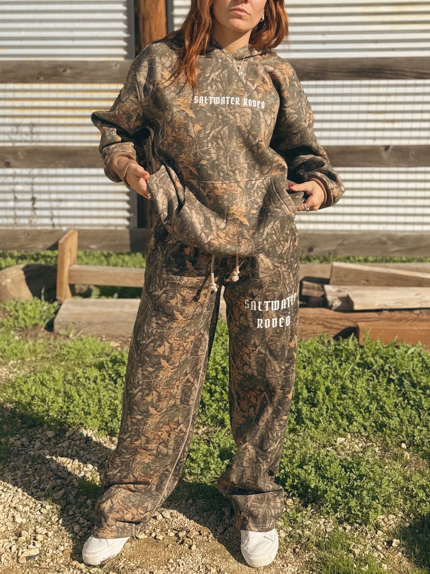 WOODLAND CAMO SWEATSHIRT