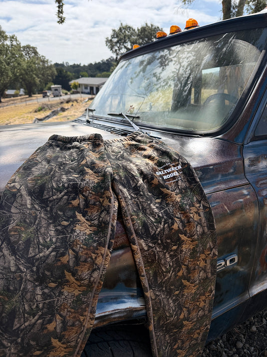 WOODLAND CAMO SWEATS - BACKROADS EDITION