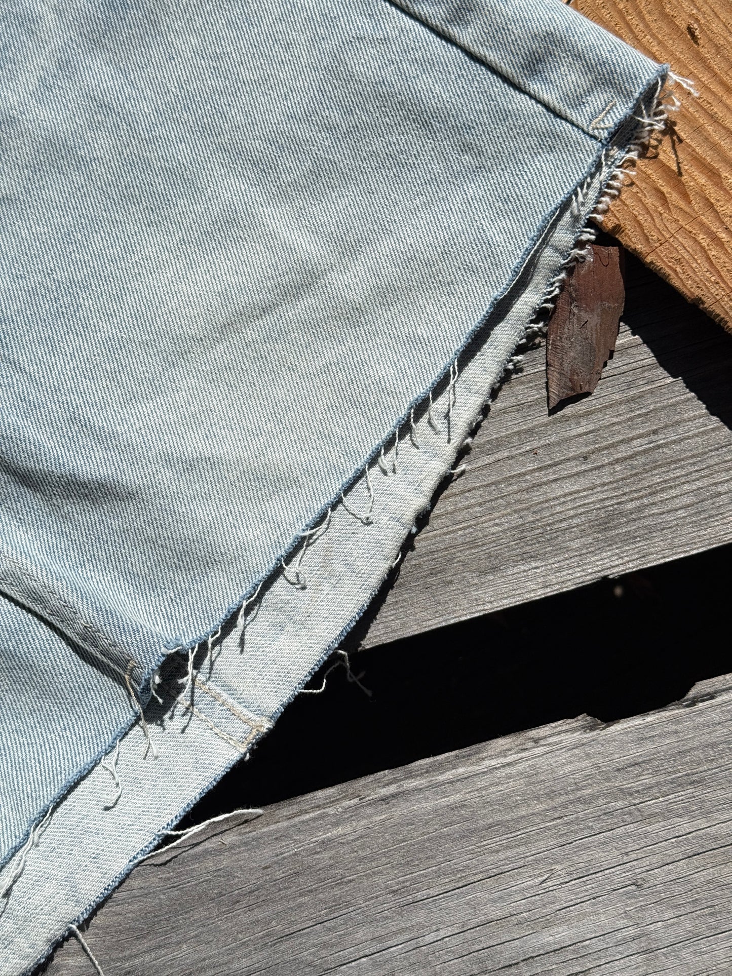 Denim Mini Skirt