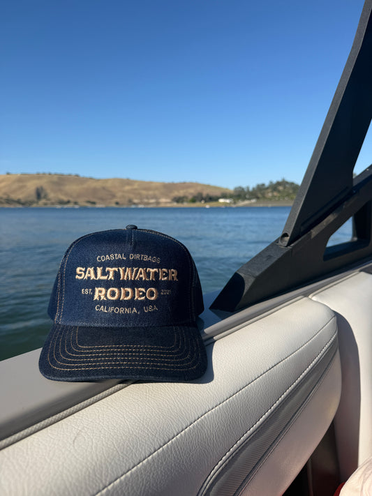 BACKROADS Adult Trucker — Denim