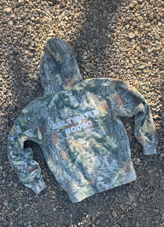 BACKROADS Unisex Hoodie — Wood Camo