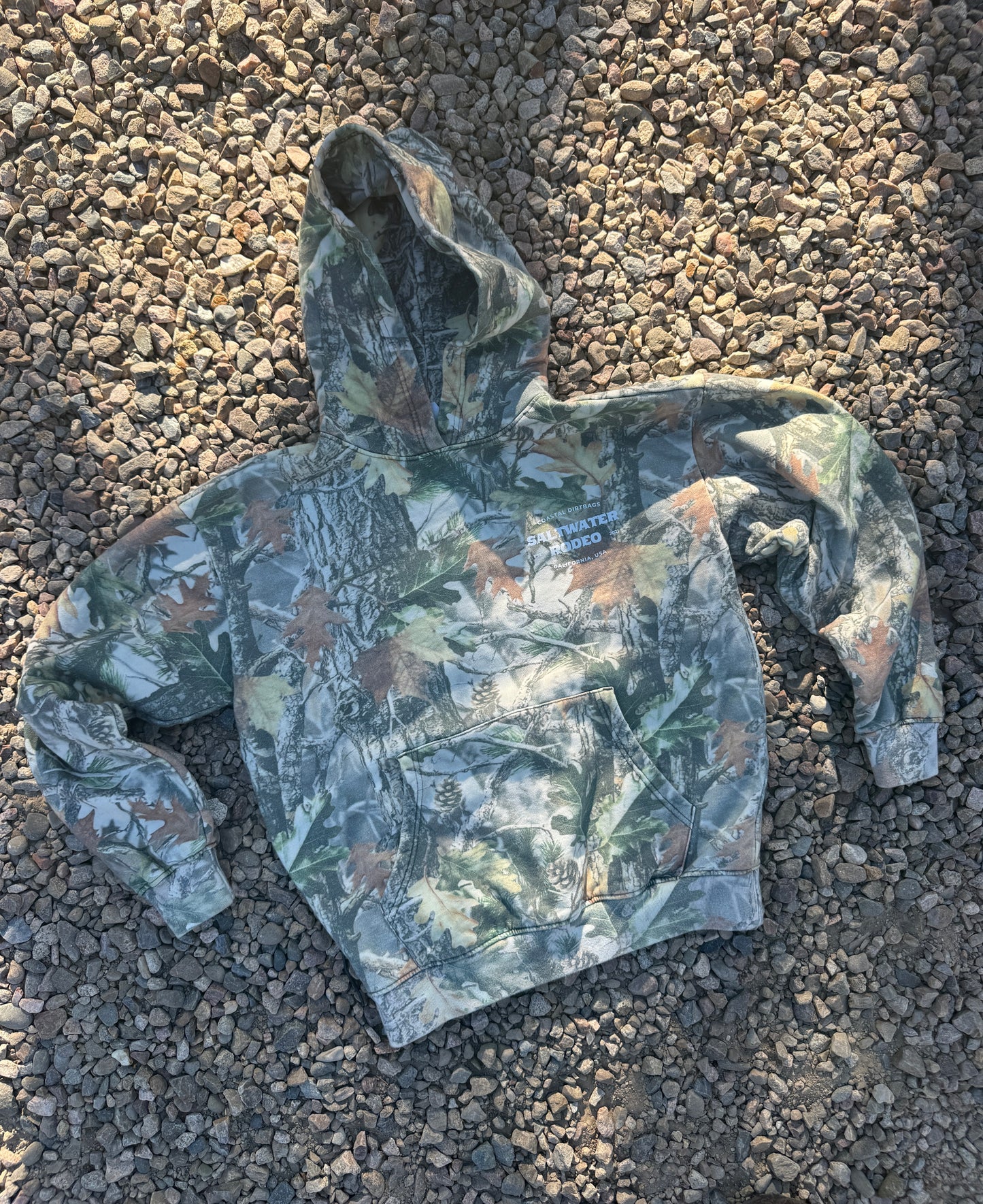 BACKROADS Unisex Hoodie — Wood Camo