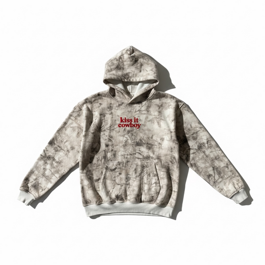 KISS IT COWBOY OVERSIZED HOODIE